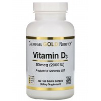 Vitamin D3 2000 IU (360капс)